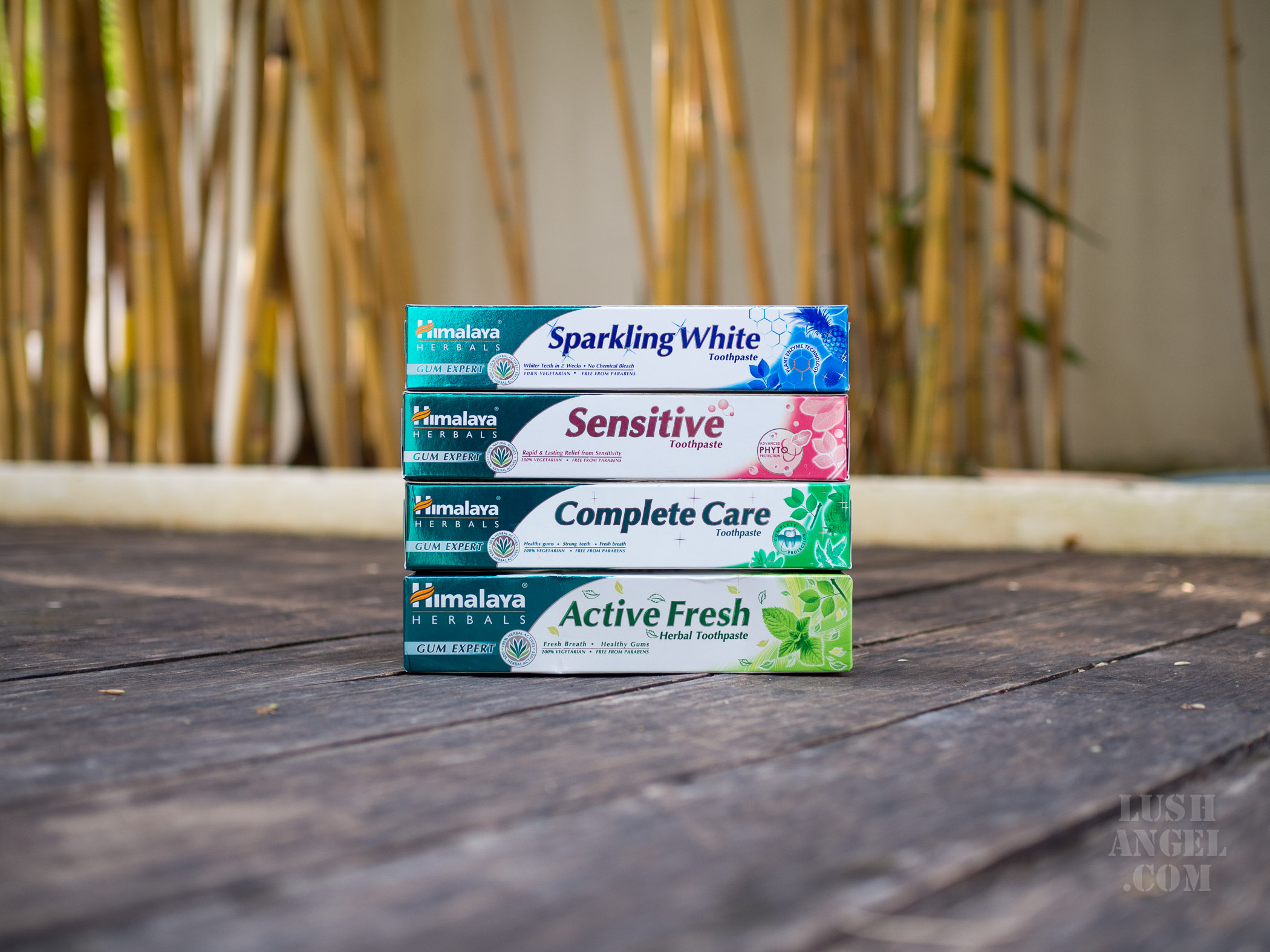 All-Natural Toothpastes from Himalaya Herbals | Lush Angel