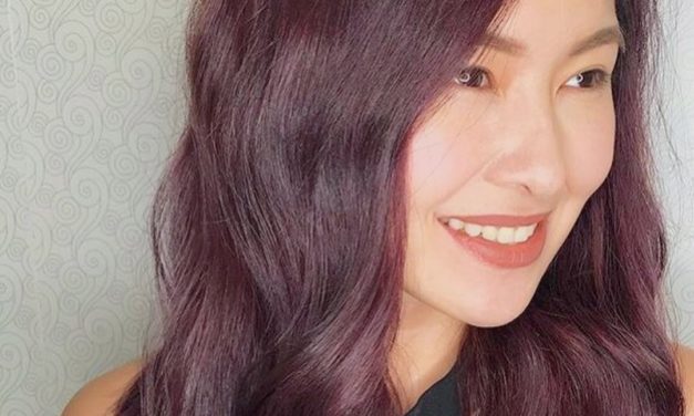 New Year, New Hair: Rose Gold and Purple Balayage