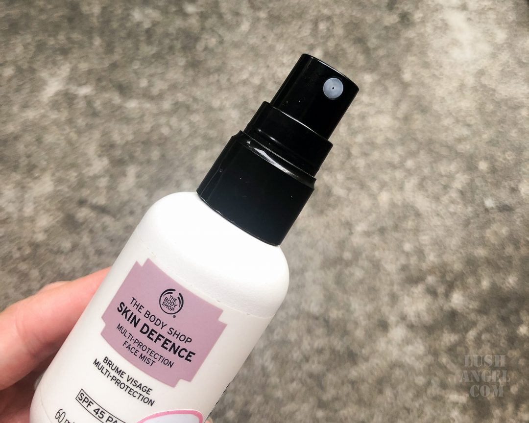 Discovering Face Mist with Sunscreen Lush Angel