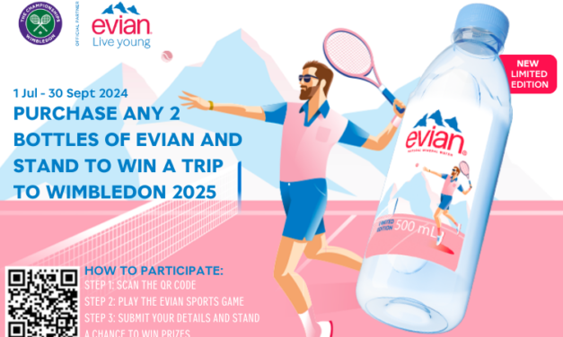 Hydrate and Win: evian®’s Limited Sports Edition Bottles Could Take You to Wimbledon 2025!